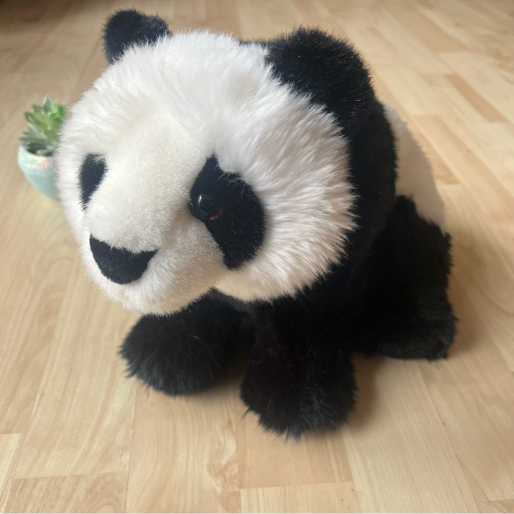 NWT Douglas Plush Panda Stuffed Animal - Black & White